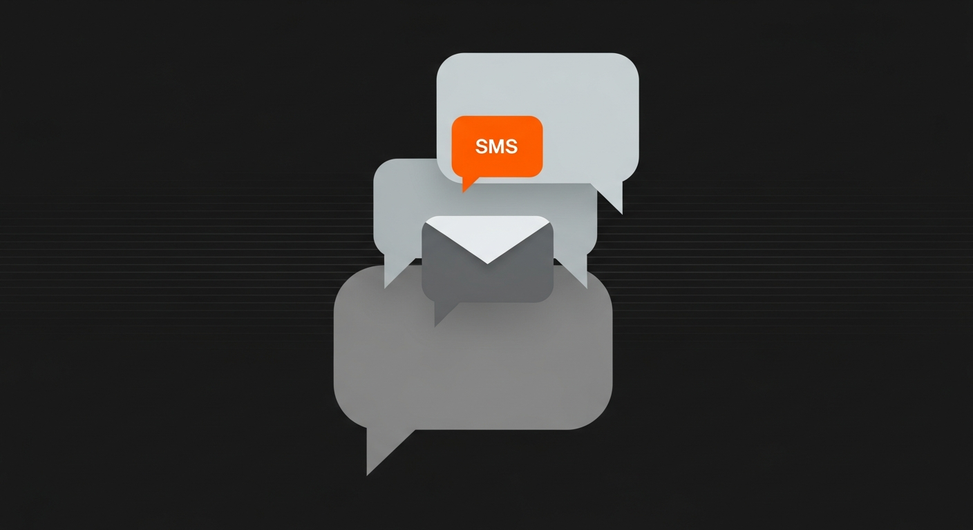 SMS is the new email. Email is the new direct mail. Here's how we're sequencing both.