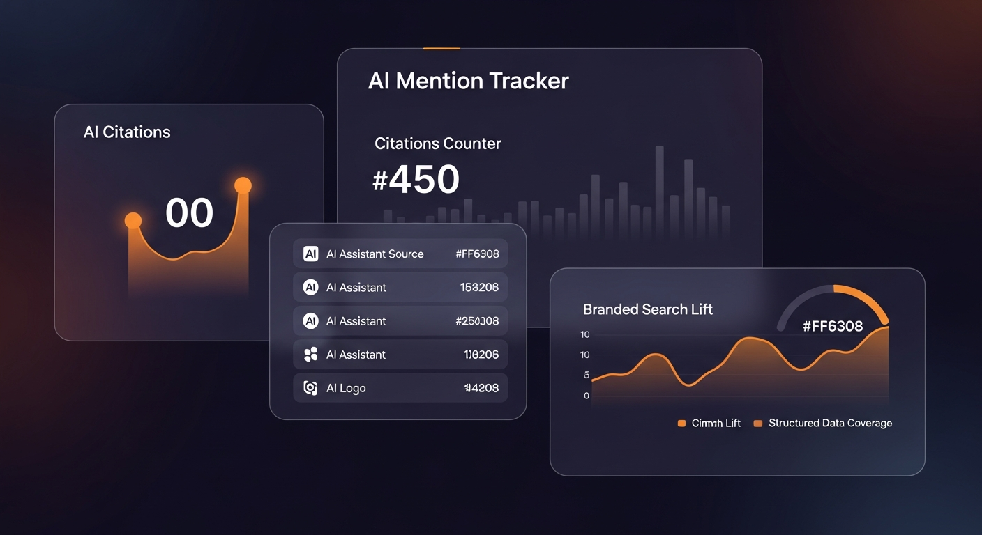 How a Series B health brand went from invisible to 47 AI citations in 90 days — anonymized visual proof